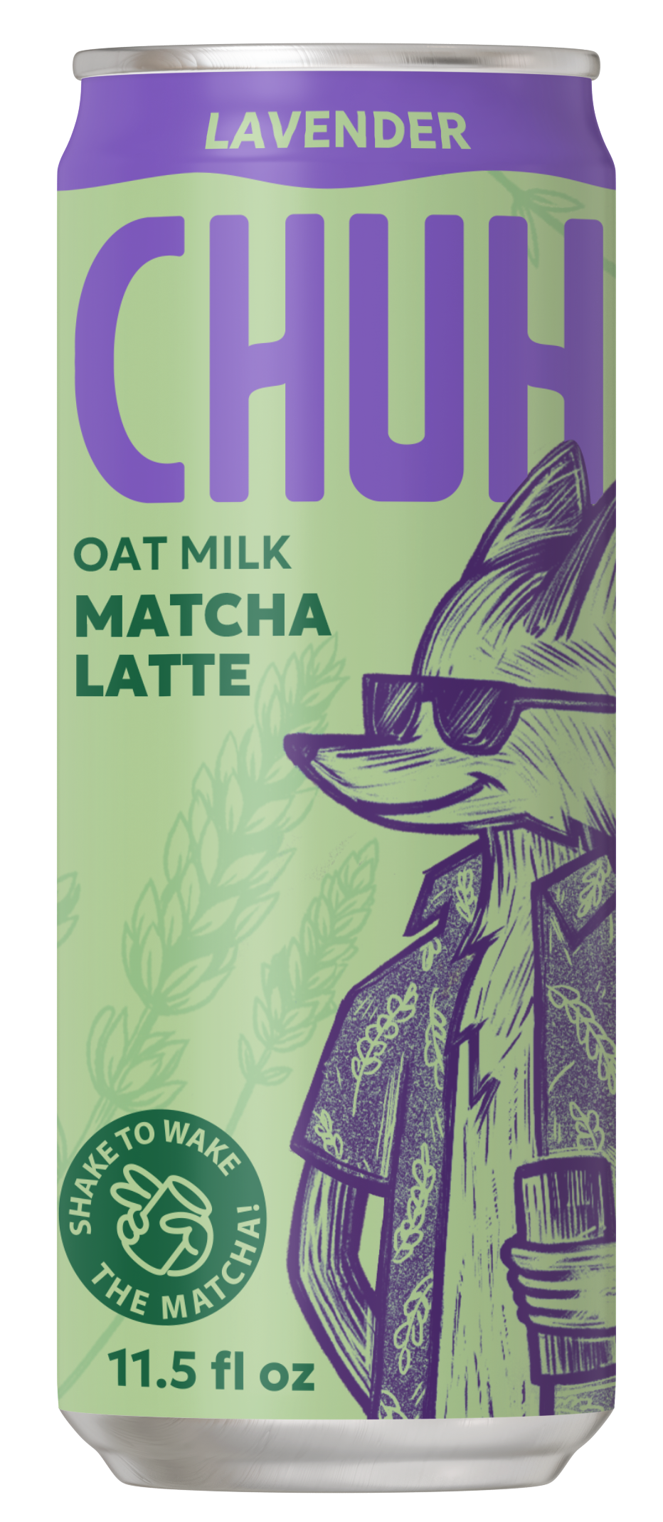 Lavender Canned Matcha Latte