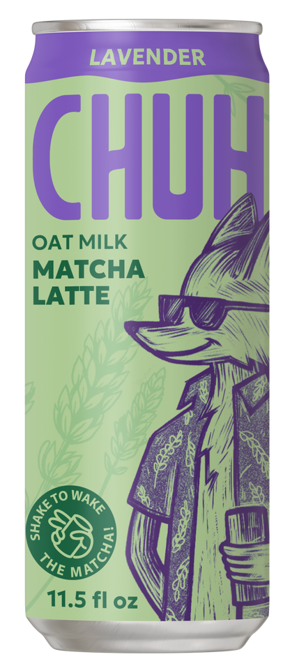 Lavender Canned Matcha Latte