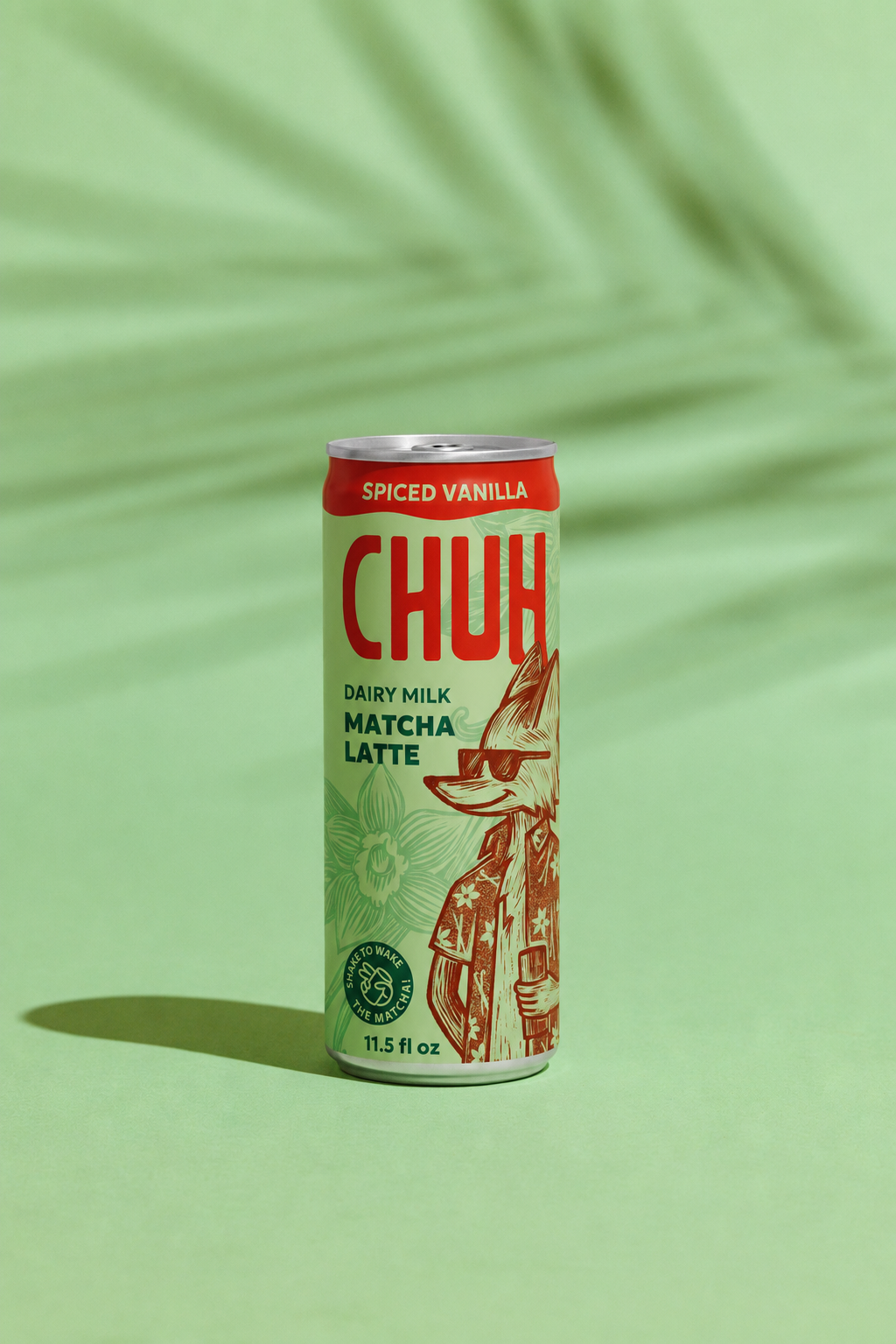 Spiced Vanilla Canned Matcha Latte