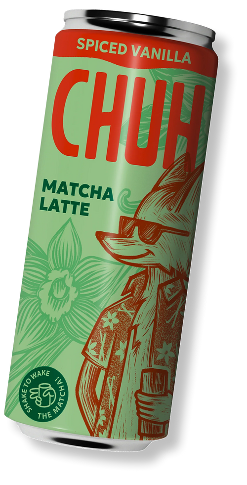 Spiced Vanilla Canned Matcha Latte